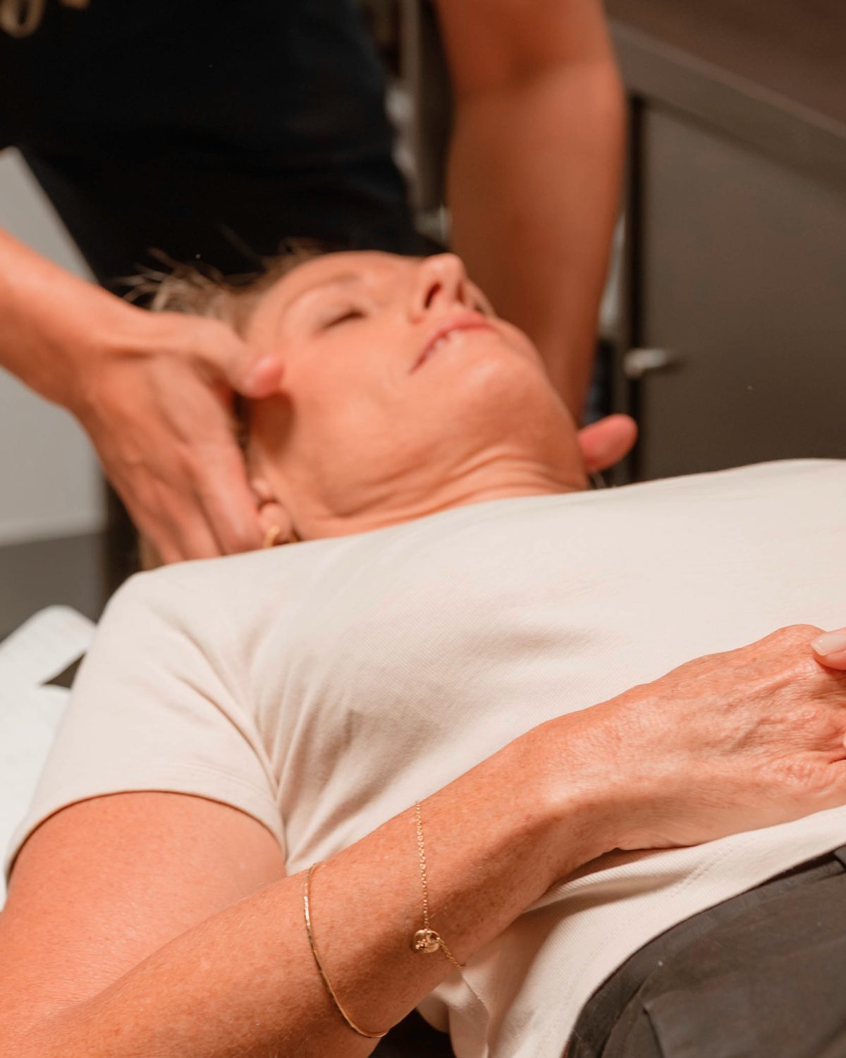 Neck treatment for headache at the Mornington clinic